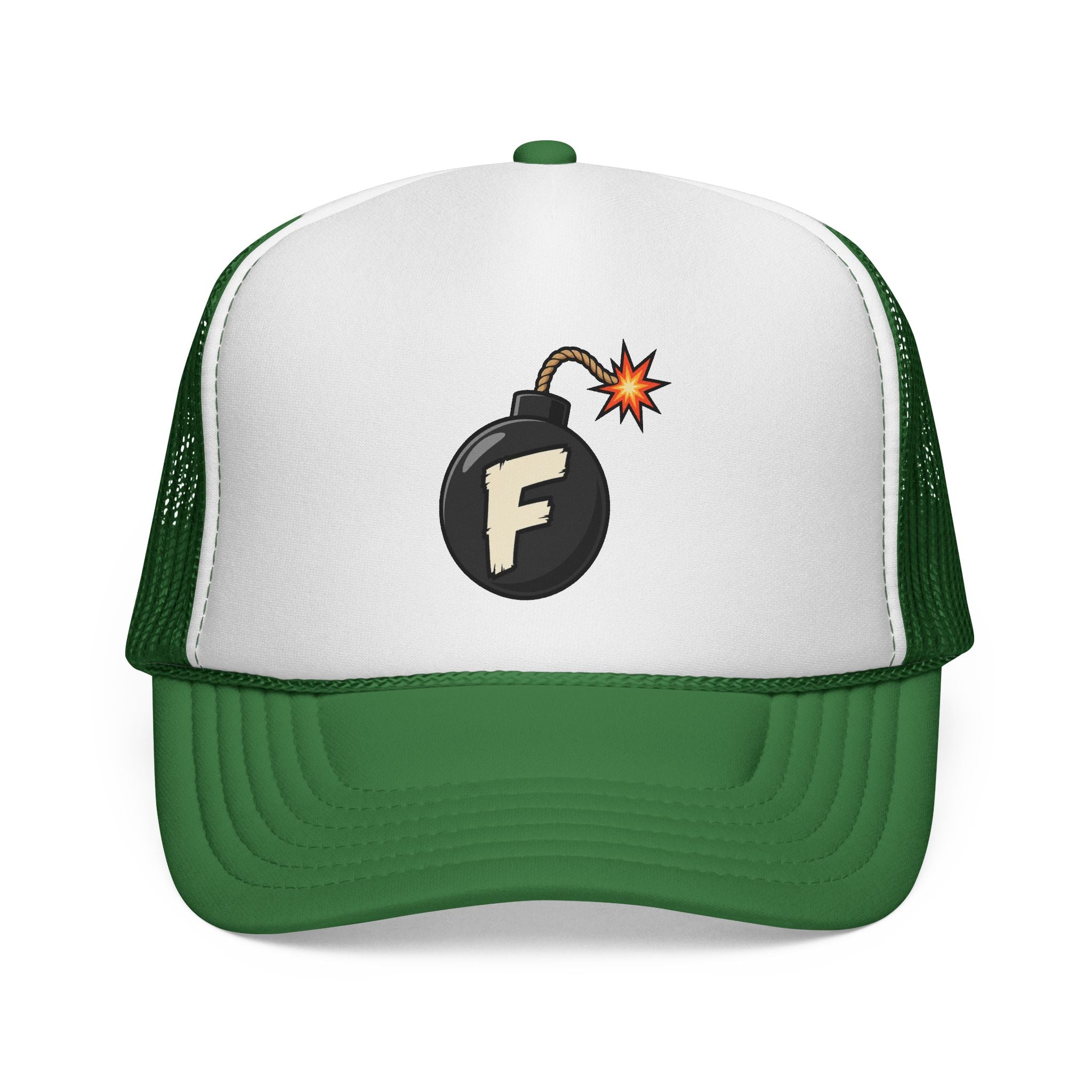 F-Bomb Bomb Icon Trucker Cap