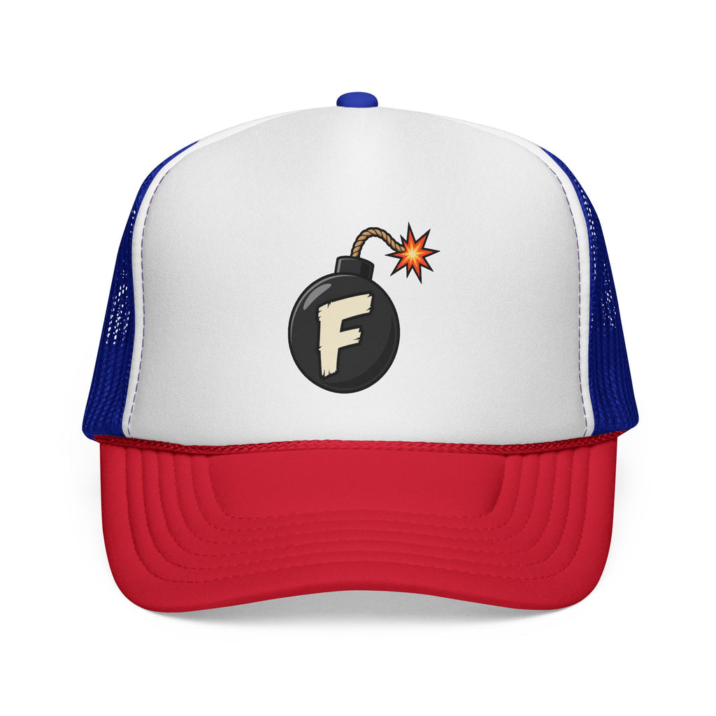 F-Bomb Bomb Icon Trucker Cap