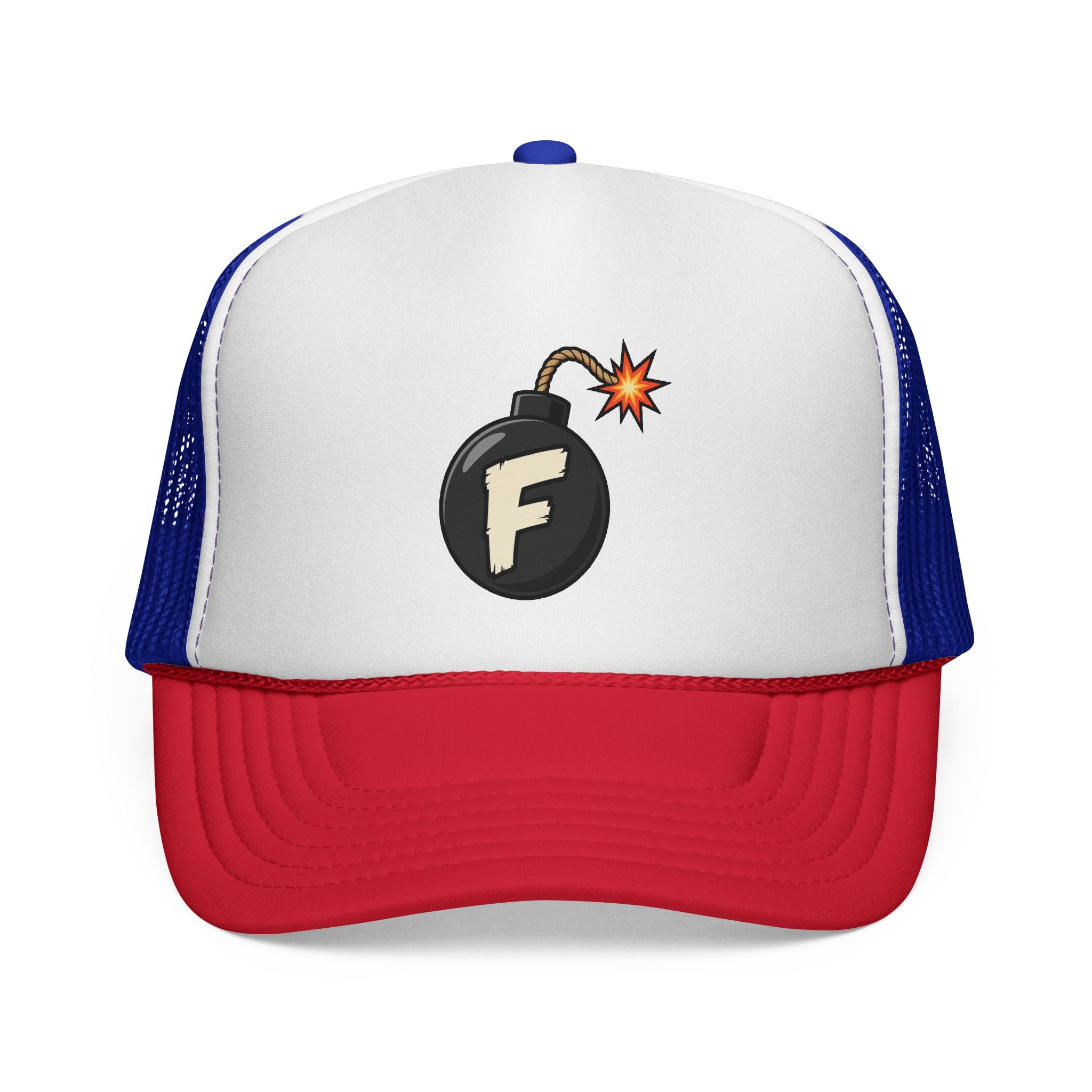 F-Bomb Bomb Icon Trucker Cap