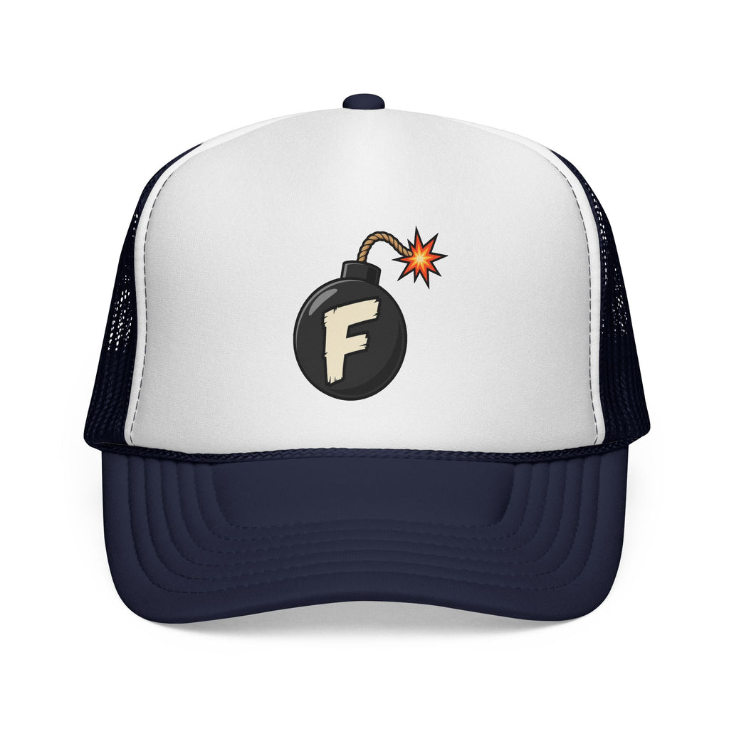 F-Bomb Bomb Icon Trucker Cap