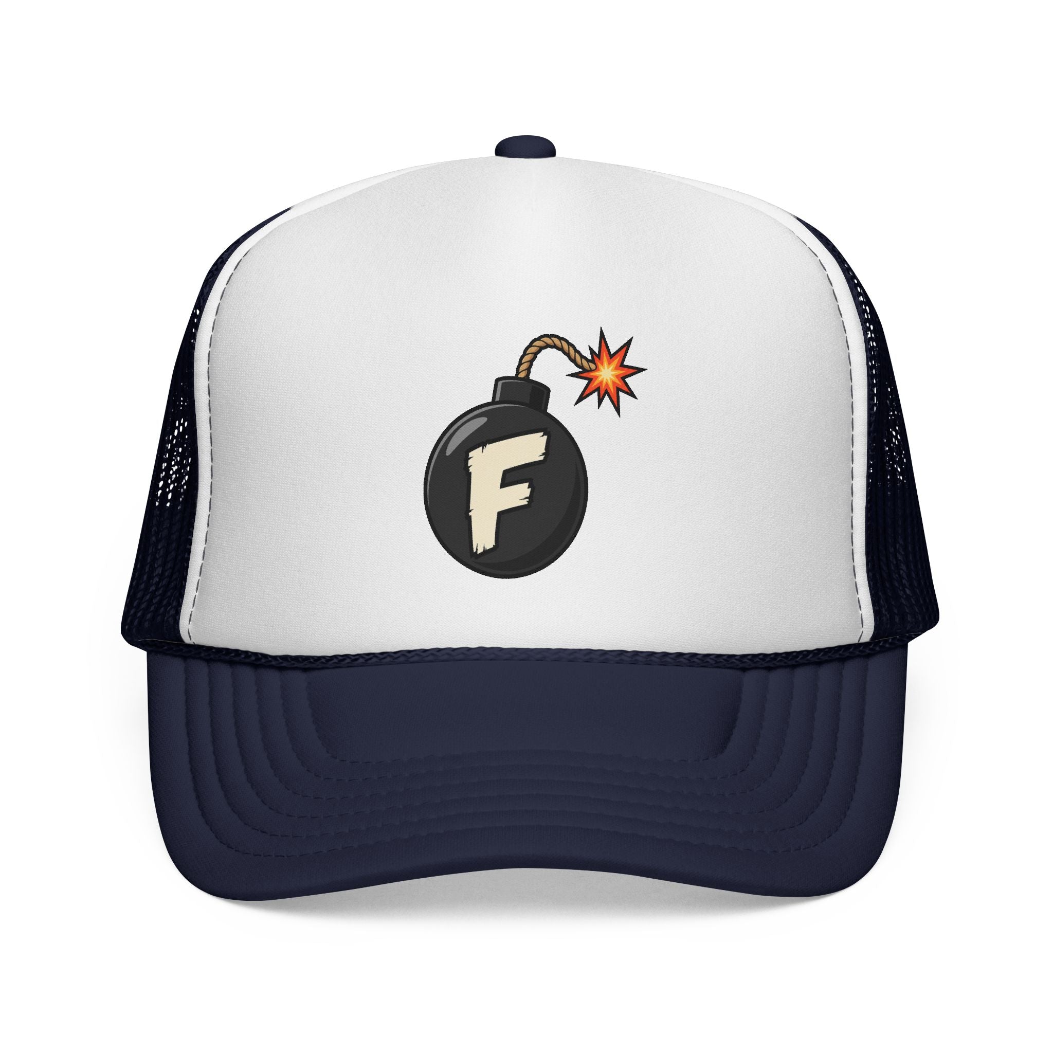 F-Bomb Bomb Icon Trucker Cap