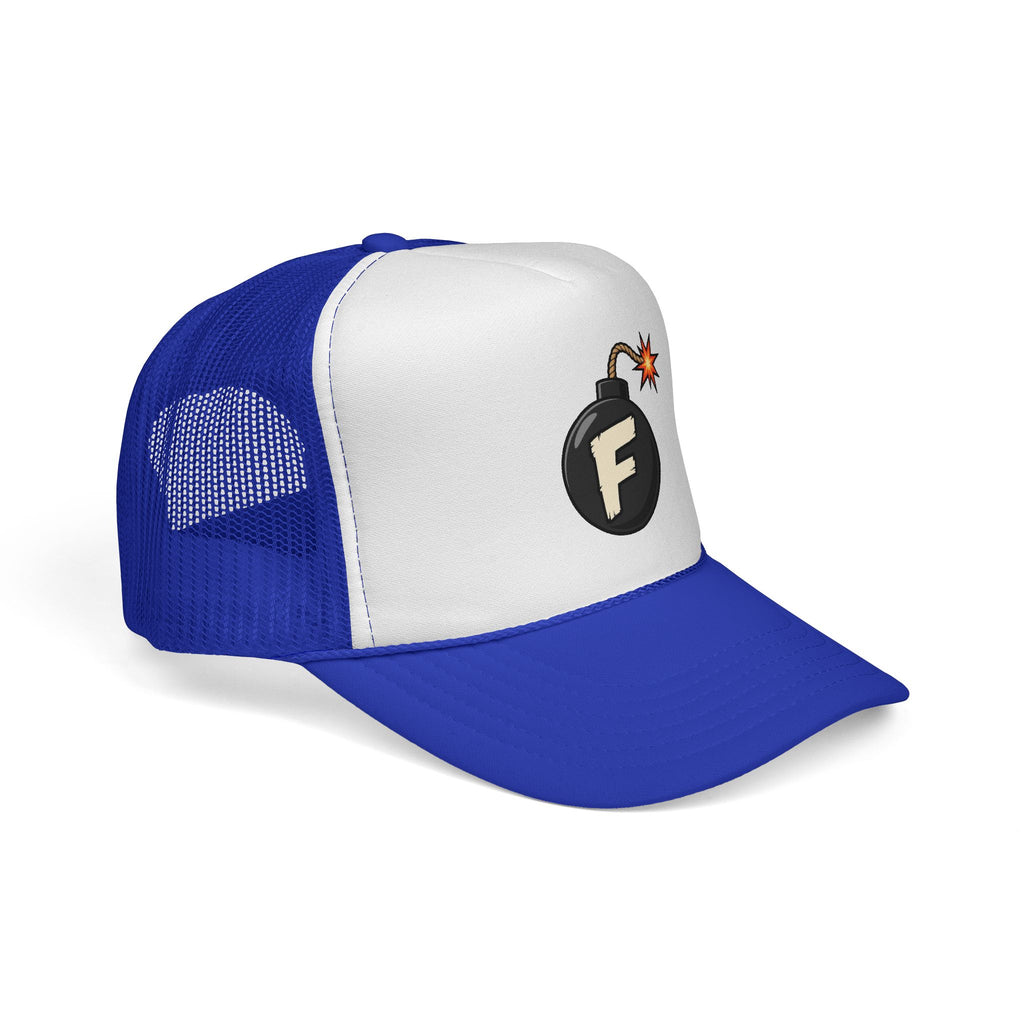 F-Bomb Bomb Icon Trucker Cap