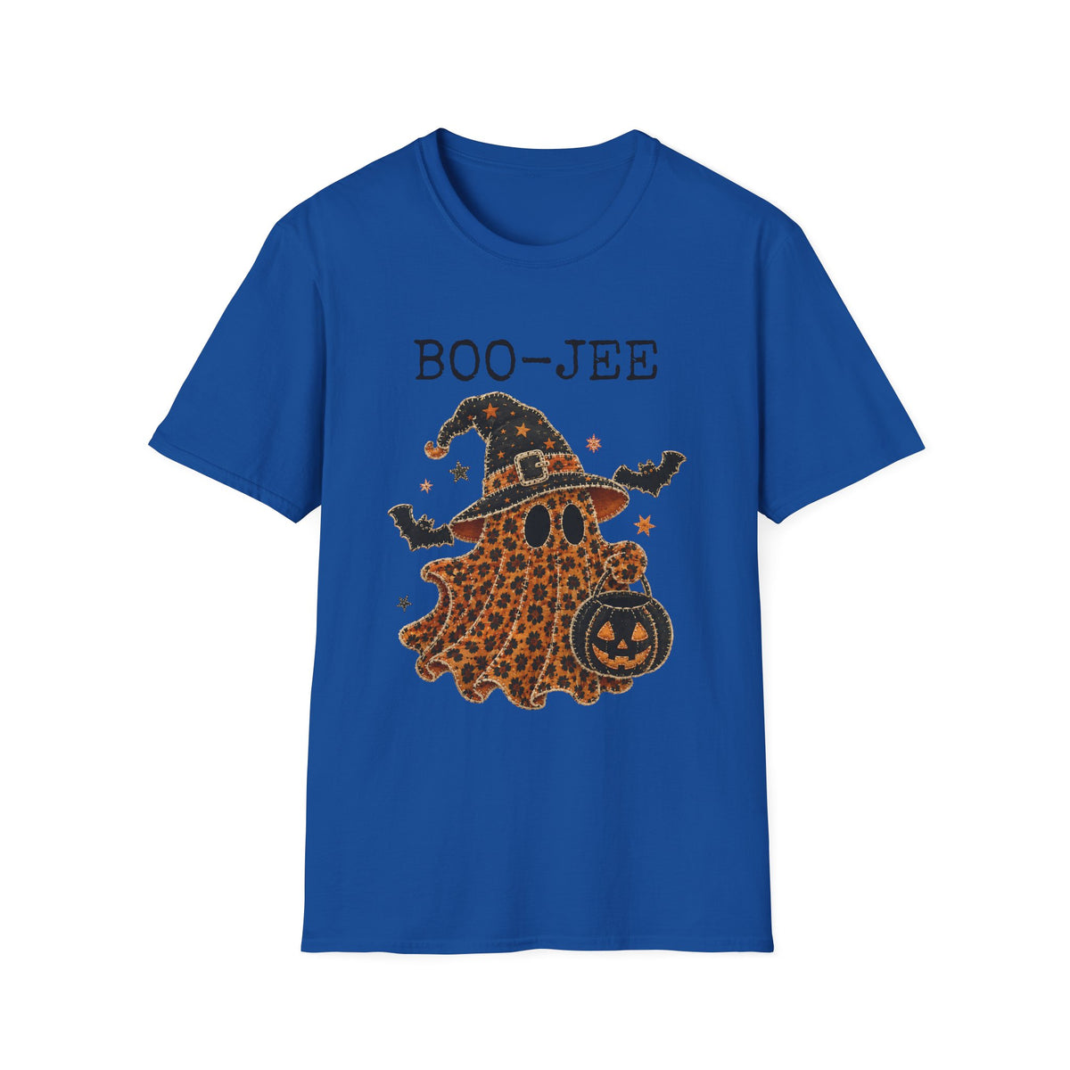 Boo-Jee Halloween T-Shirt — Leopard Witch Ghost Graphic Tee
