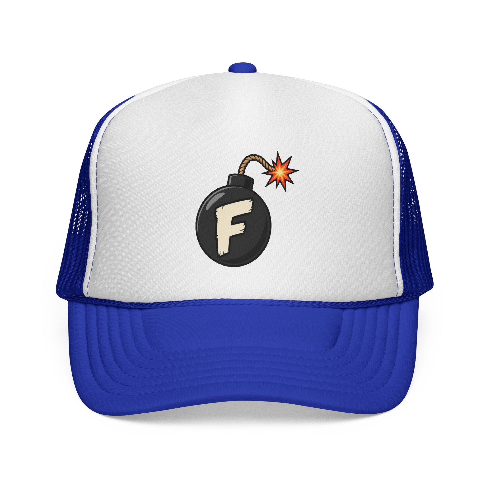 F-Bomb Bomb Icon Trucker Cap
