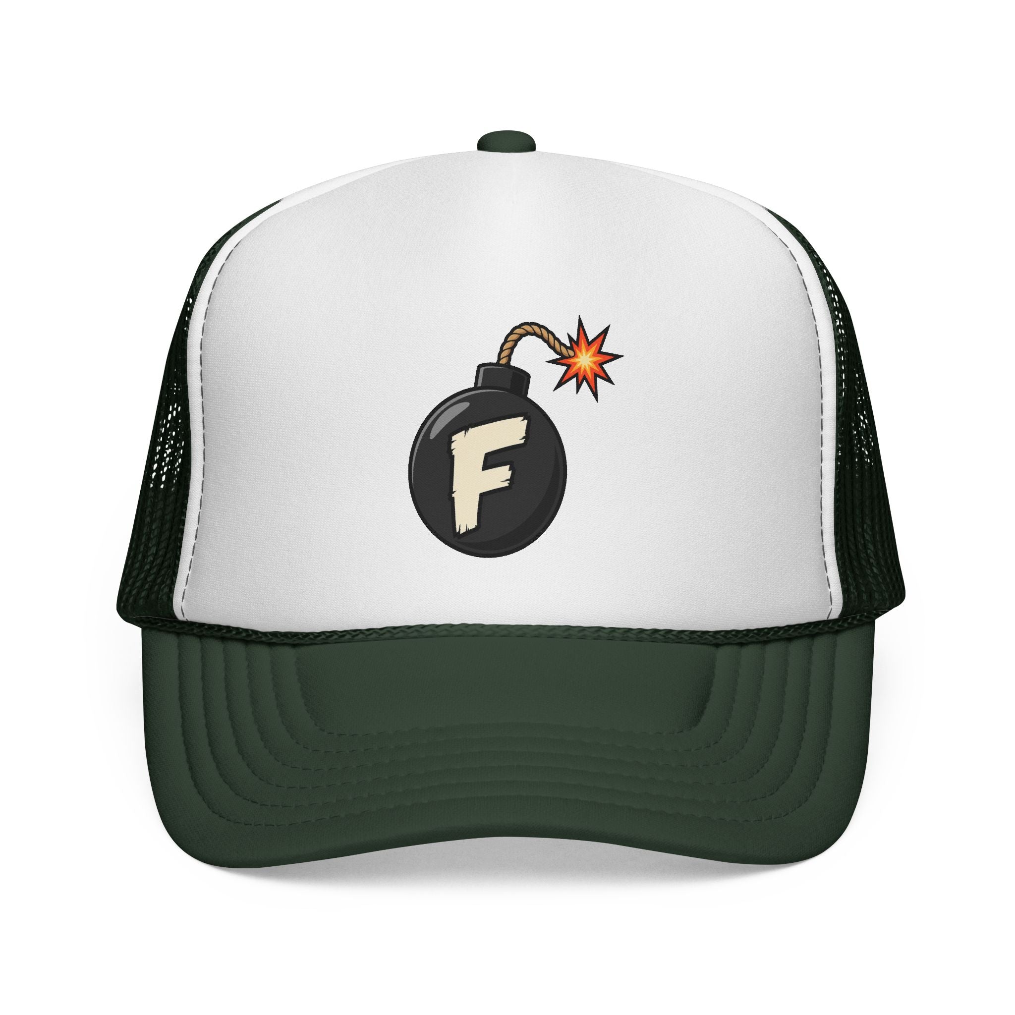 F-Bomb Bomb Icon Trucker Cap