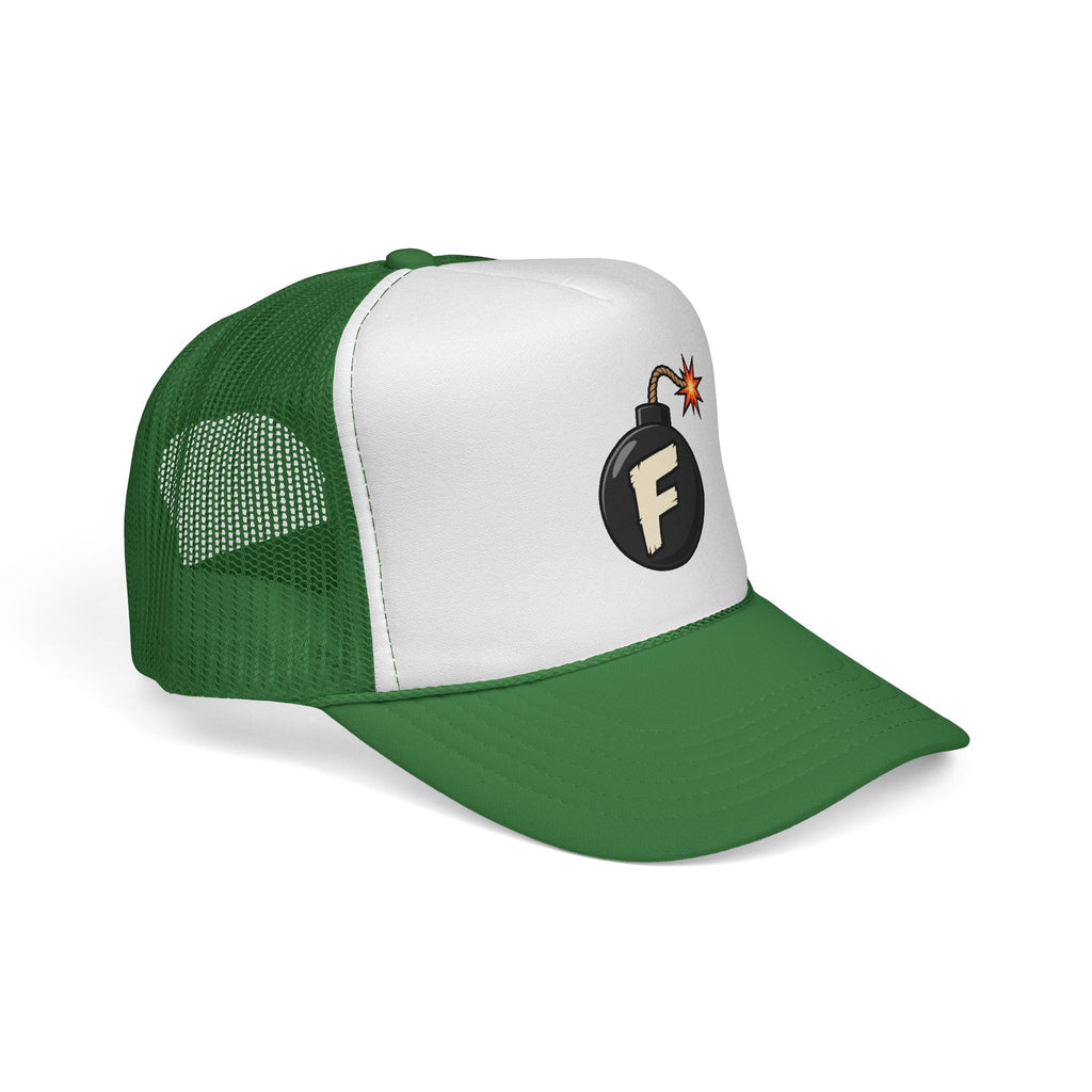 F-Bomb Bomb Icon Trucker Cap