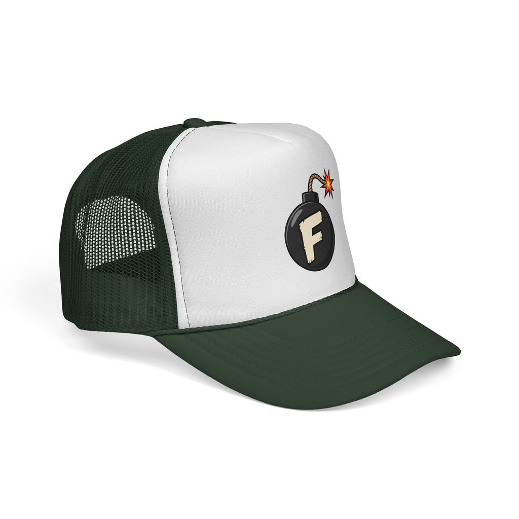 F-Bomb Bomb Icon Trucker Cap