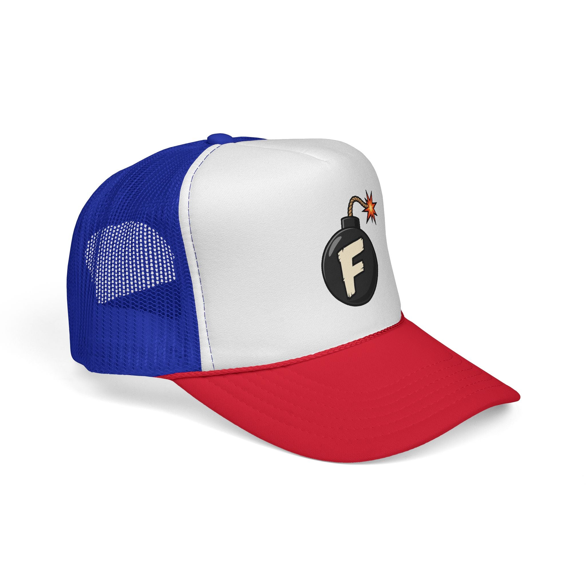 F-Bomb Bomb Icon Trucker Cap