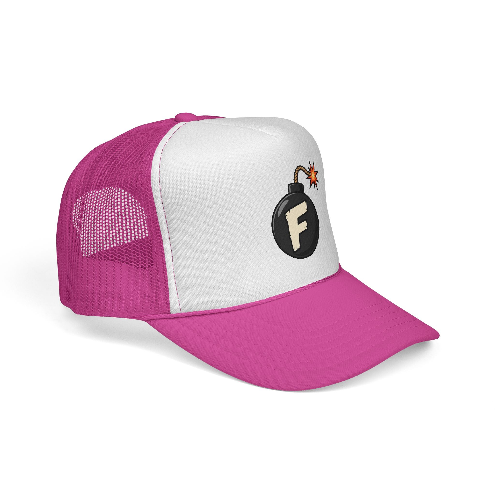 F-Bomb Bomb Icon Trucker Cap