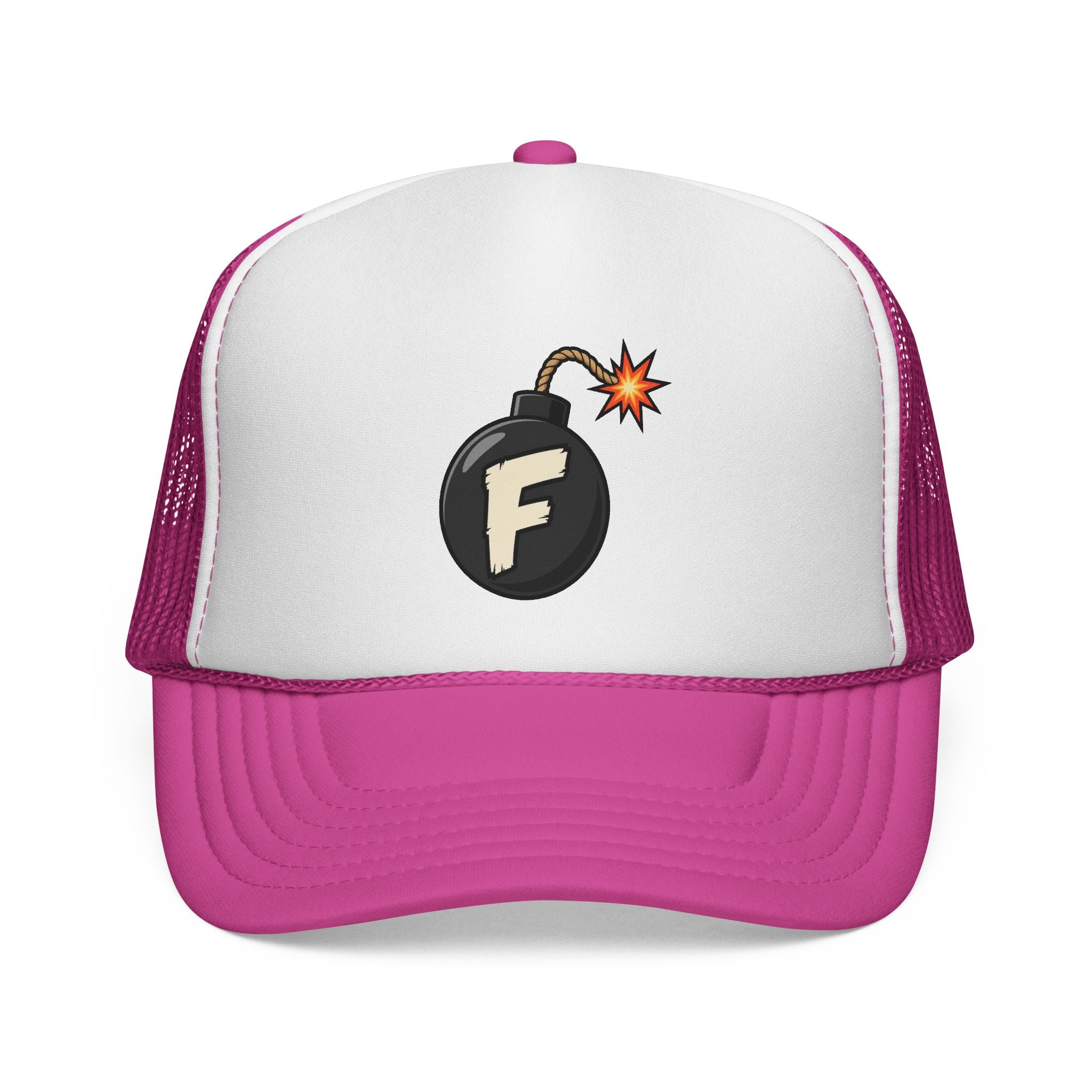 F-Bomb Bomb Icon Trucker Cap
